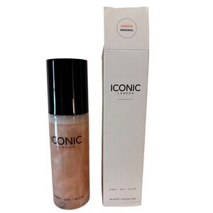 Iconic London Prep-Set-Glow Hydrating Shimmer Mist Original 120ml New in Box